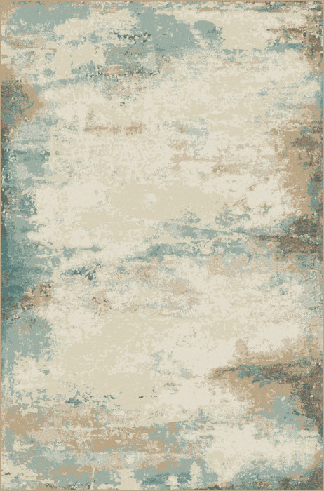 Ковер D994 - BEIGE-BLUE - Прямоугольник - коллекция NIKA