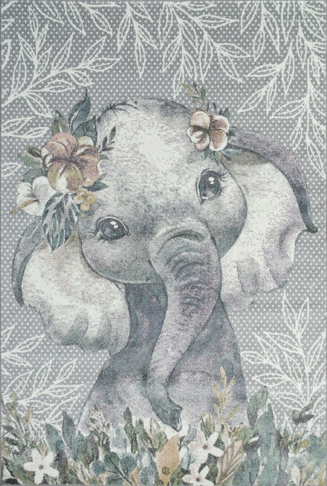 Ковер F262 - GRAY - Прямоугольник - коллекция SOFIT