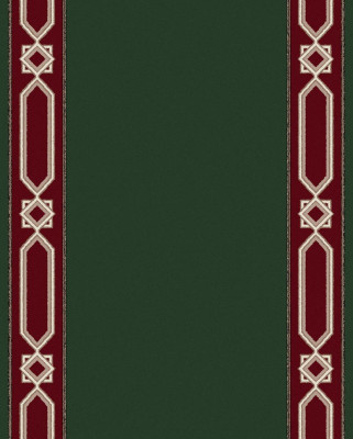Ковер F573 - GREEN - Дорожка - коллекция ETALON