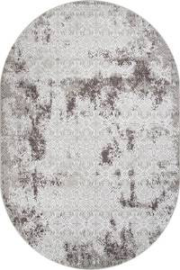 Ковер SILVER ( СИЛЬВЕР ) F392 - GRAY ( Овал )