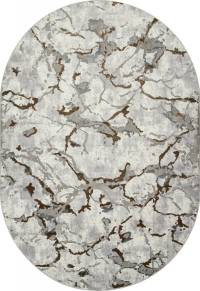 Ковер PALERMO ( ПАЛЕРМО ) F289 - GRAY-GREEN ( Овал )