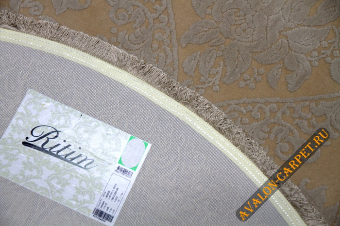 Ковер 36282E oval L.BEIGE / L.BEIGE