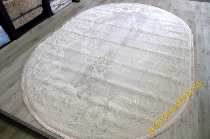 Ковер 36567A oval CREAM / CREAM