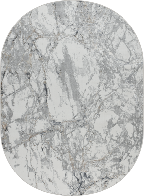 Ковер 38896A oval GREY FLS / BEIGE FLS