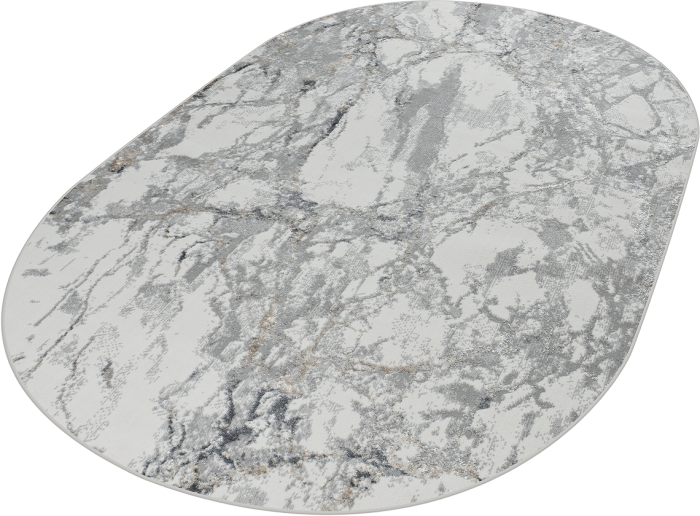 Ковер 38896A oval GREY FLS / BEIGE FLS