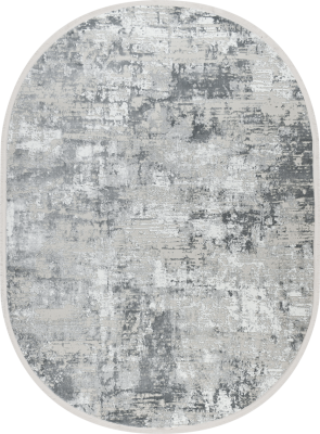 Ковер 39937A oval GREY / WHITE