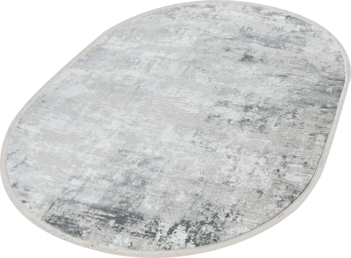 Ковер 39937A oval GREY / WHITE