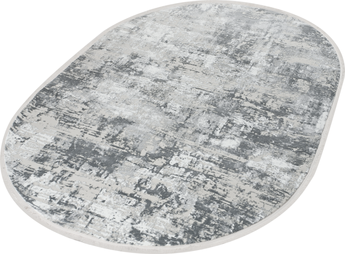 Ковер 39937A oval GREY / WHITE