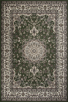 Ковер D411 - GREEN - Прямоугольник - коллекция GAVANA
