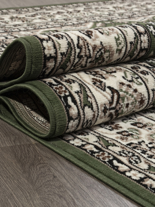 Ковер D411 - GREEN - Прямоугольник - коллекция GAVANA