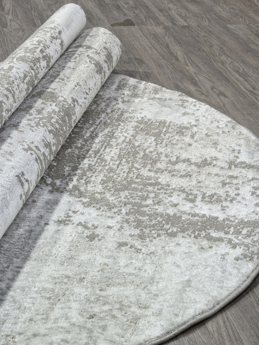 Ковер F194 - BEIGE-GRAY - Овал - коллекция SIRIUS