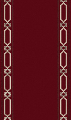 Ковер F573 - RED - Дорожка - коллекция ETALON
