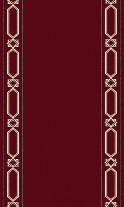Ковер F573 - RED - Дорожка - коллекция ETALON
