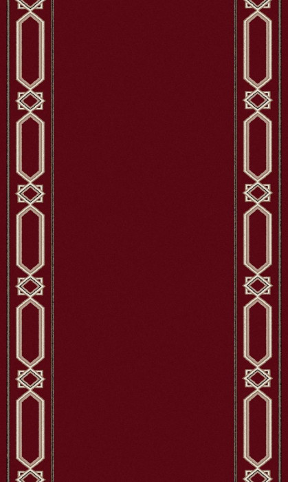 Ковер F573 - RED - Дорожка - коллекция ETALON