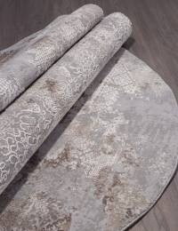 Ковер ARMINA ( АРМИНА ) 03851C - GREY / BROWN ( Овал )