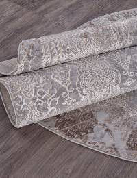 Ковер ARMINA ( АРМИНА ) 03851C - GREY / BROWN ( Овал )
