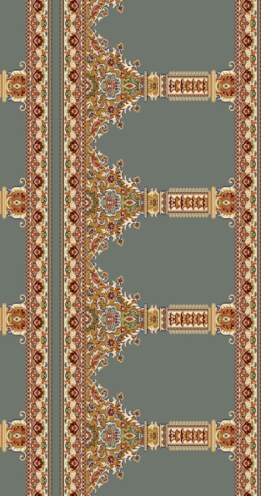 Ковровая дорожка Табриз 25753/29788