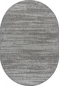 Ковер KAIR ( КАИР) S143 - DARK GRAY ( Овал )