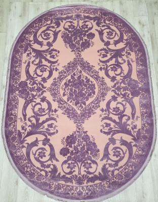 Ковер 36282E oval LILA / LILA