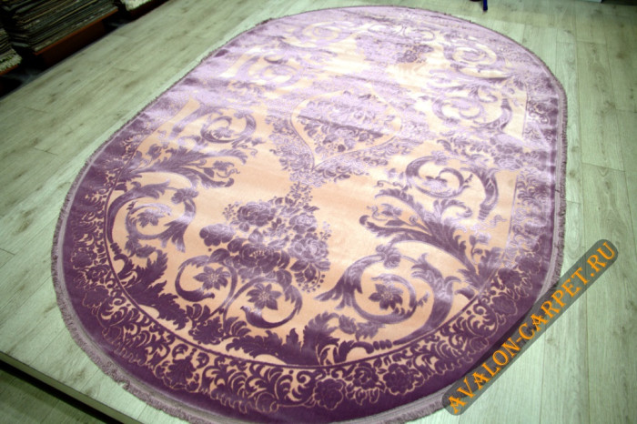 Ковер 36282E oval LILA / LILA