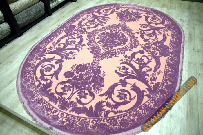 Ковер 36282E oval LILA / LILA