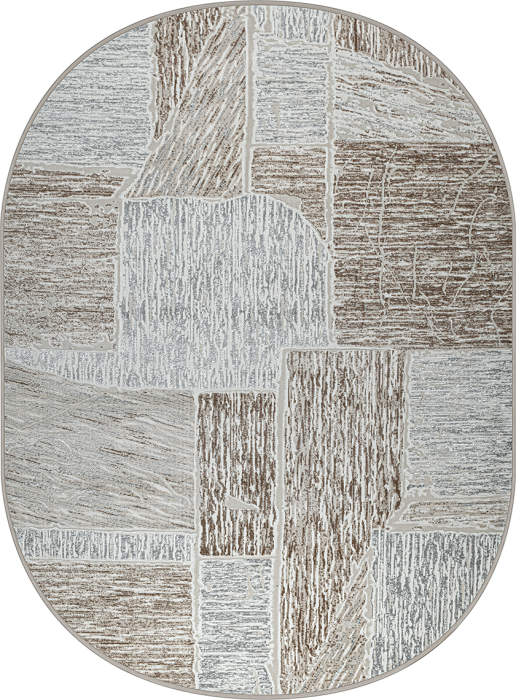 Ковер 37642B oval BEIGE / D.BEIGE