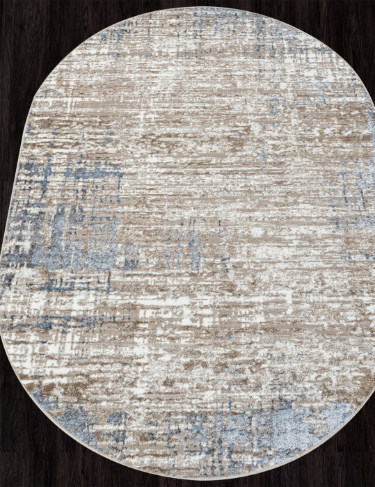 Ковер 01629A - L.BLUE / BEIGE - Овал - коллекция PARADIZE