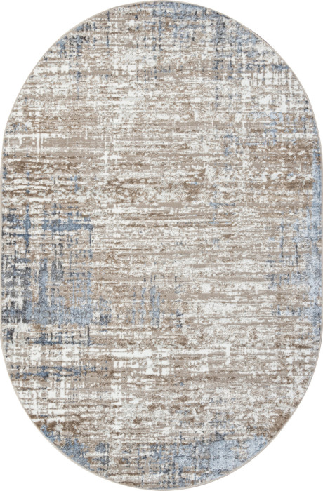 Ковер 01629A - L.BLUE / BEIGE - Овал - коллекция PARADIZE