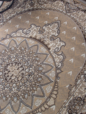 Ковер 06021A - BEIGE / BEIGE - Прямоугольник - коллекция PRAGA