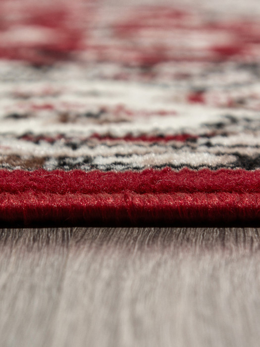 Ковер D411 - RED - Овал - коллекция GAVANA