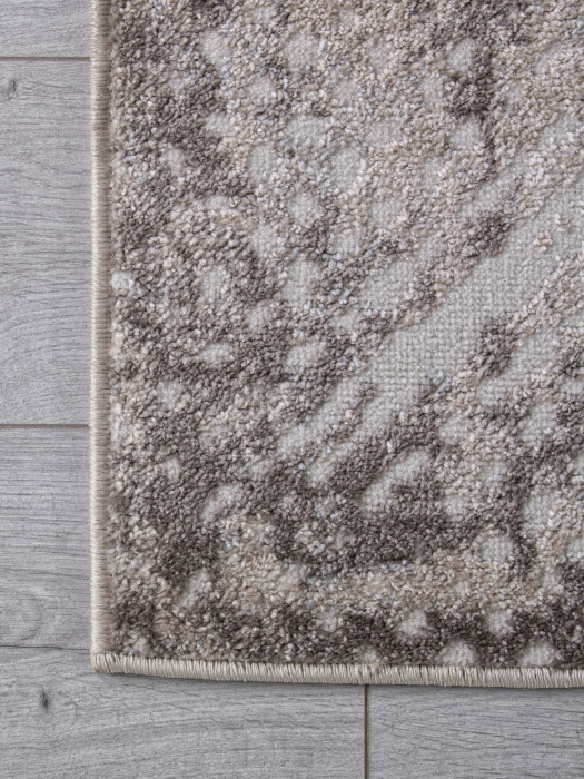 Ковер F323 - BEIGE-BLUE - Прямоугольник - коллекция DONA