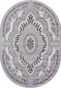 Ковер PALERMO ( ПАЛЕРМО ) F290 - DARK GRAY ( Овал )