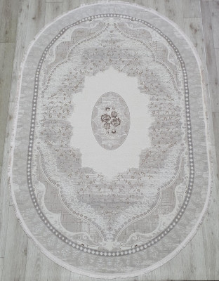Ковер 36548A oval L.BEIGE / L.BEIGE