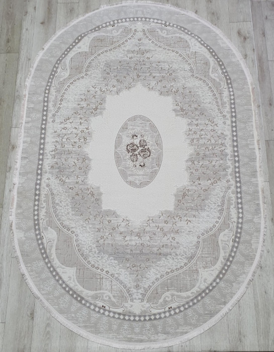 Ковер 36548A oval L.BEIGE / L.BEIGE