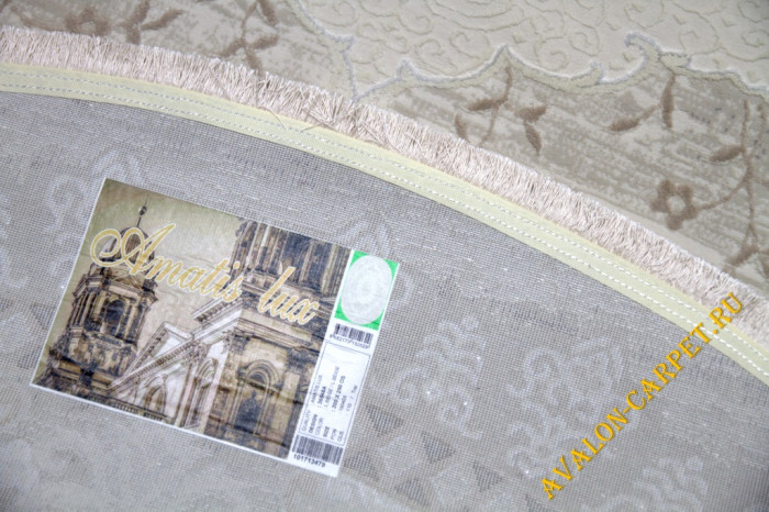 Ковер 36548A oval L.BEIGE / L.BEIGE