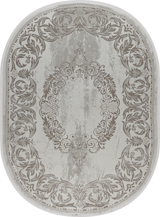 Ковер 36567A oval L.BEIGE / L.BEIGE