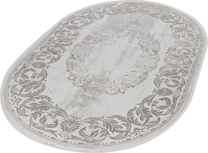 Ковер 36567A oval L.BEIGE / L.BEIGE