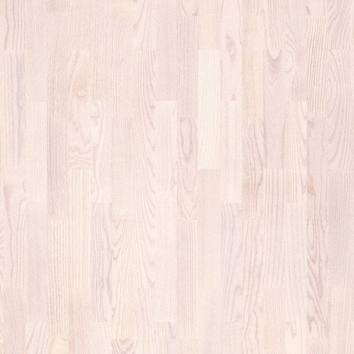 Паркетная доска Tarkett Salsa Premium Ясень Кристалл трехполосная брашированная масло