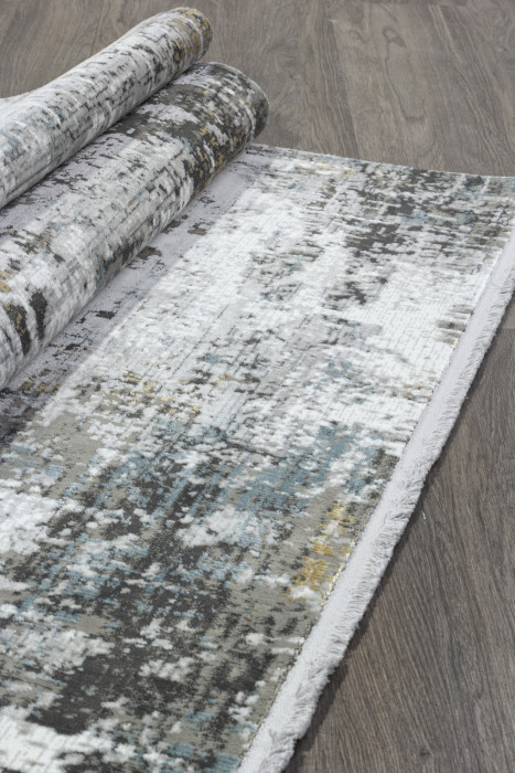 Ковер C269AJ - GREY / BLUE - Прямоугольник - коллекция LORENZO