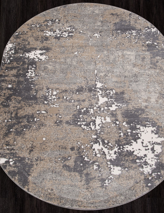 Ковер D996 - CREAM-GRAY - Овал - коллекция ATLANTIS