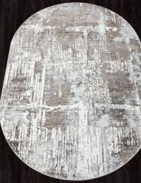 Ковер PARADIZE ( ПАРАДИЗ ) 06735B - CREAM HB / GREY ( Овал )