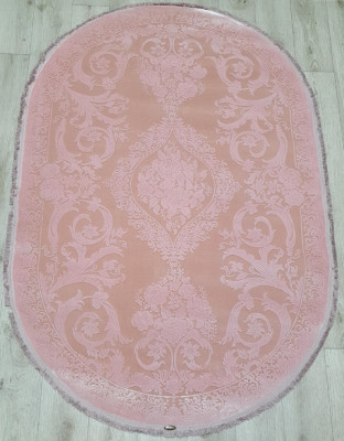 Ковер 36282E oval PINK / PINK