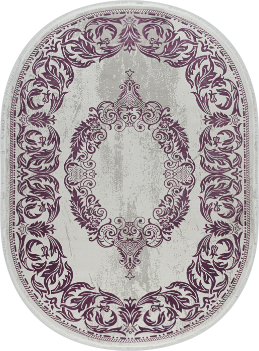 Ковер 36567A oval LILA / LILA
