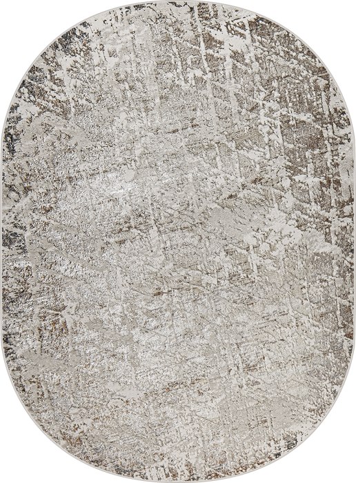 Ковер 38551A oval GREY FLS / CREAM FLS