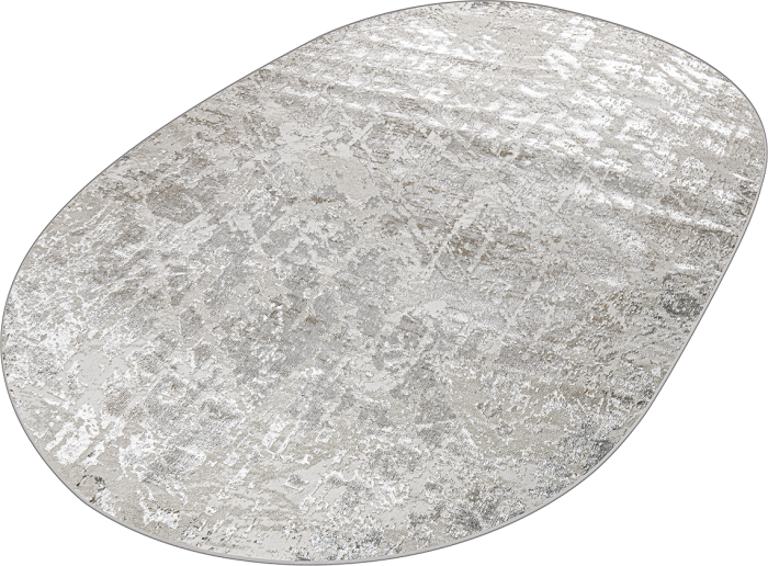 Ковер 38551A oval GREY FLS / CREAM FLS