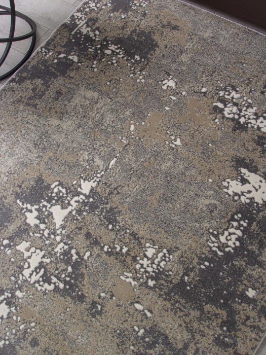 Ковер D996 - CREAM-GRAY - Прямоугольник - коллекция ATLANTIS