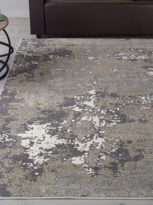 Ковер D996 - CREAM-GRAY - Прямоугольник - коллекция ATLANTIS