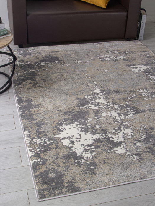Ковер D996 - CREAM-GRAY - Прямоугольник - коллекция ATLANTIS