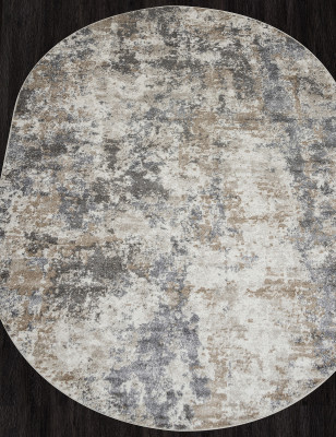 Ковер F149 - BEIGE - Овал - коллекция TORNADO