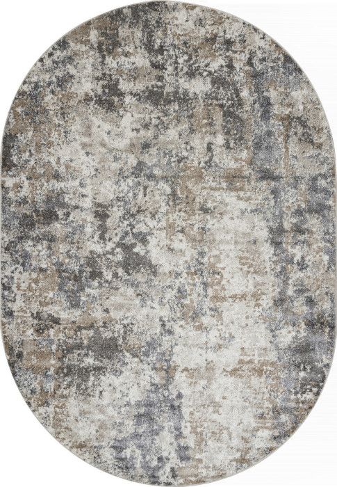 Ковер F149 - BEIGE - Овал - коллекция TORNADO